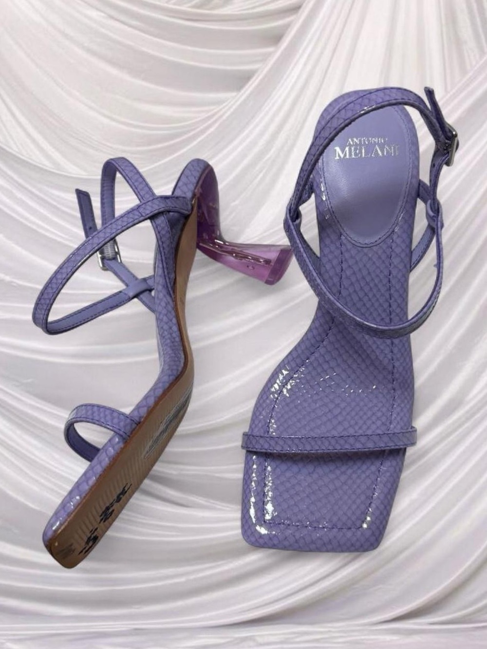 NWT Y2K Antonio Melani Purple Heals